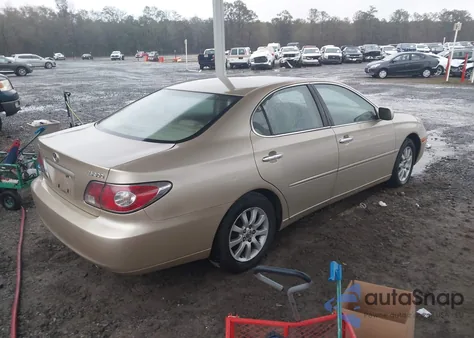 2002 Lexus Es 300 from USA, damaged, VIN JTHBF30G720069520